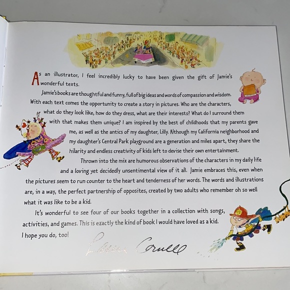 Jamie Lee Curtis Books to Grow By Treasury Songs CD Hardcover Children’s Book - Picture 6 of 14